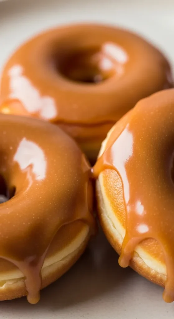 Caramel Glazed Donuts