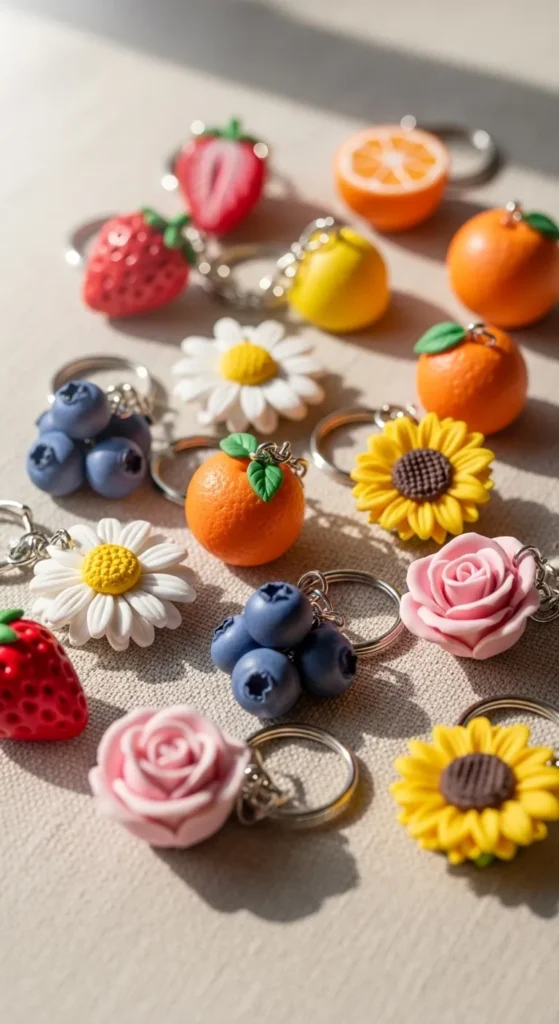 Clay Keychains