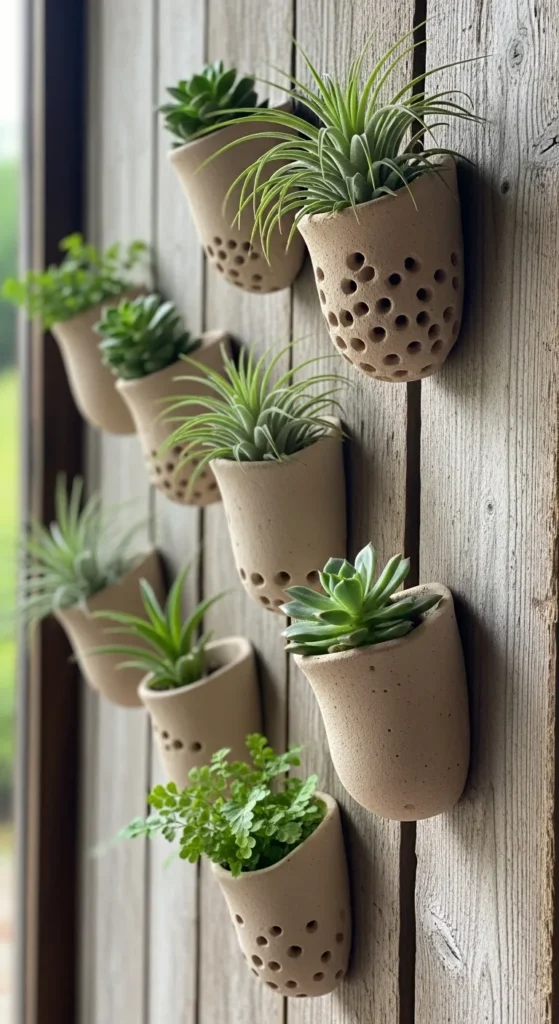 Clay Wall Planters