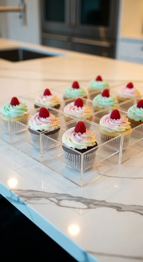 Clear Acrylic Cupcake Carriers