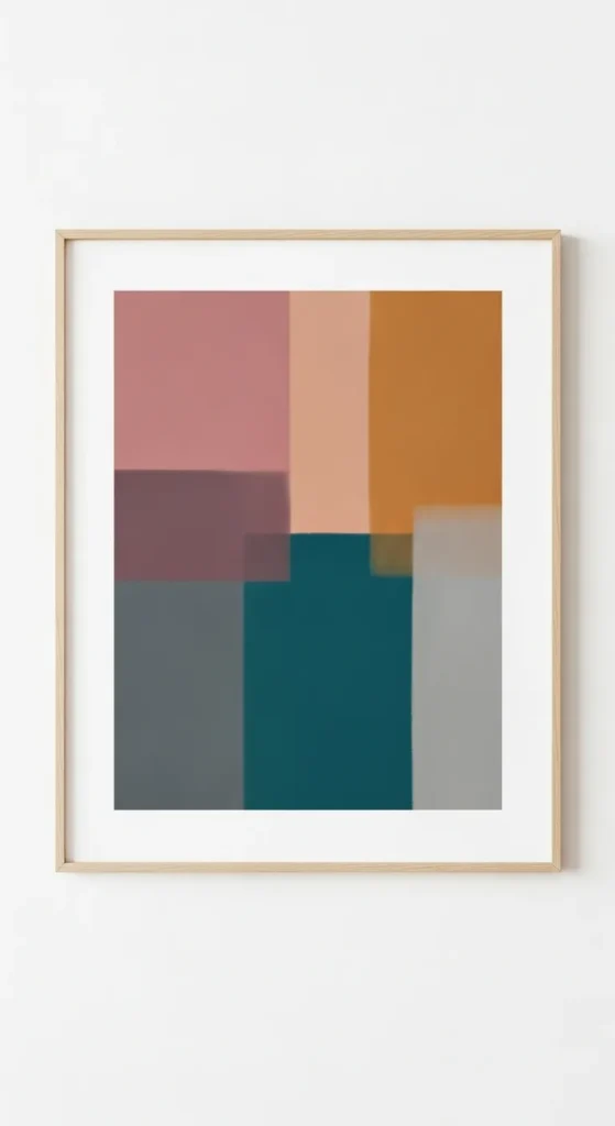 Color Block Quote Art