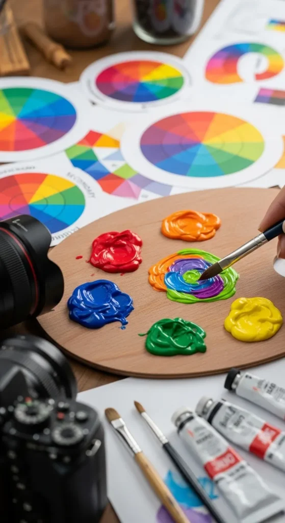  Color Mixing Paint Kit