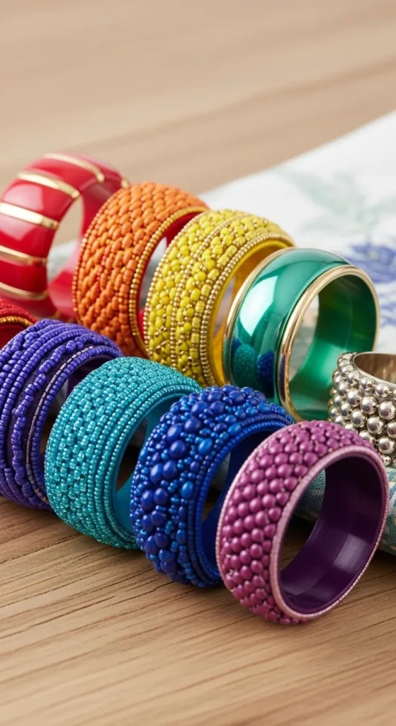 Colorful Napkin Rings