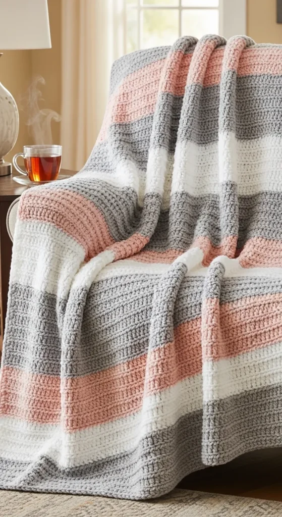 Cozy Striped Blanket