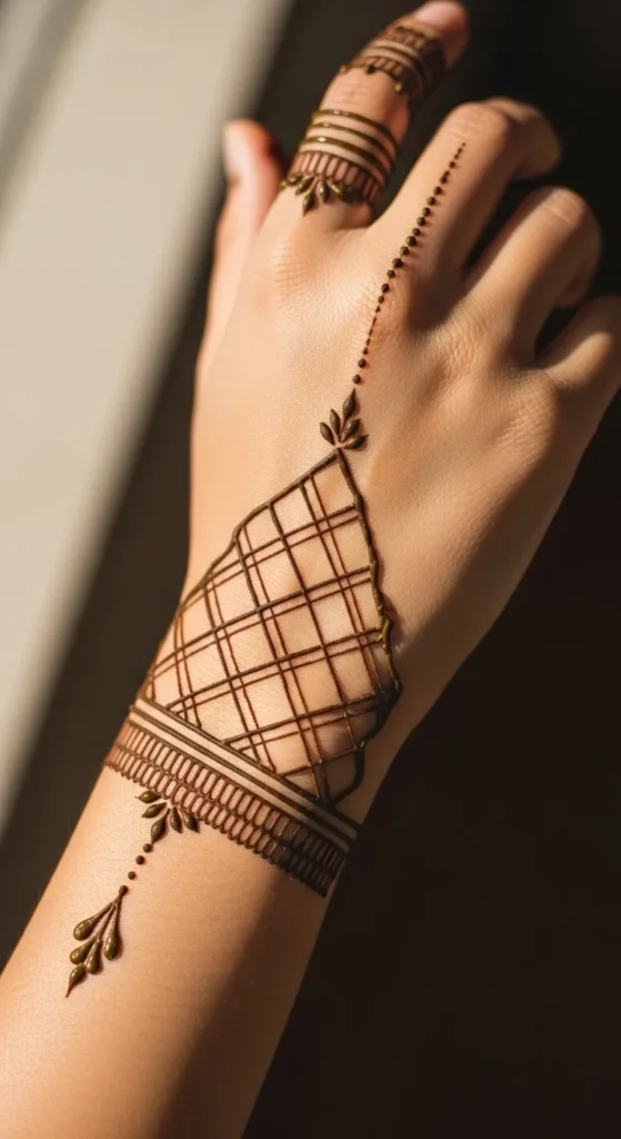 Criss-Cross Pattern Design