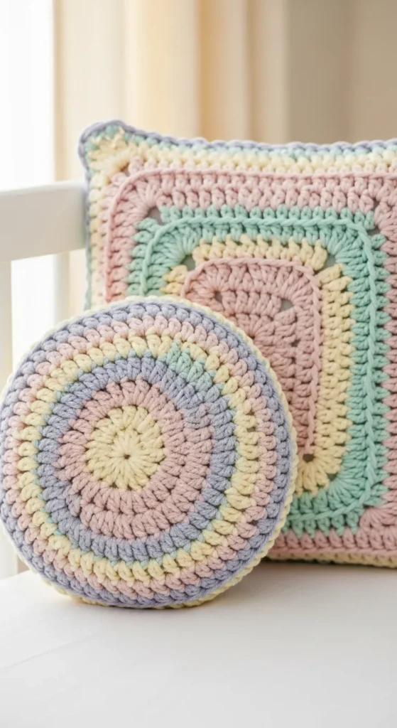 Crochet Baby Pillow
