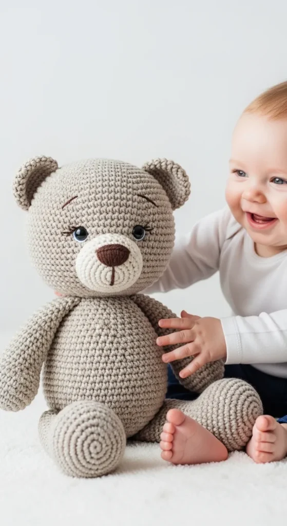 Crochet Baby Teddy Bear
