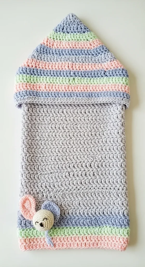 Crochet Baby Towel