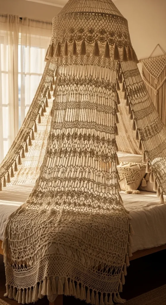 Crochet Bed Canopy
