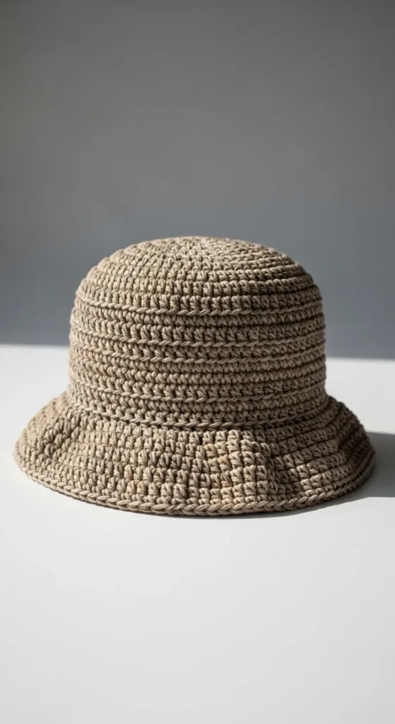 Crochet Bucket Hat Bag