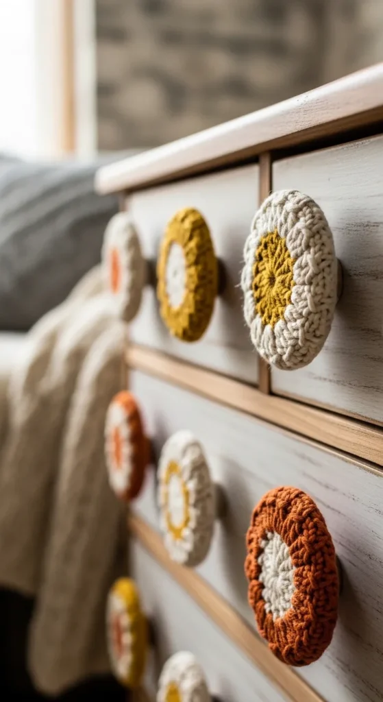 Crochet Drawer Pulls