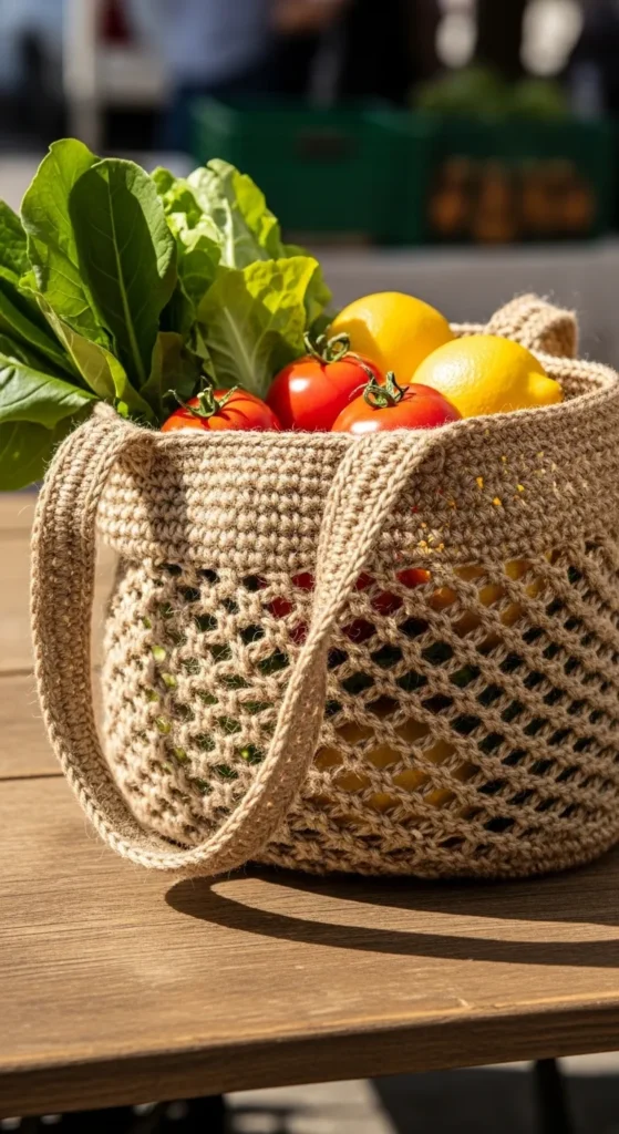 Crochet Market Bag