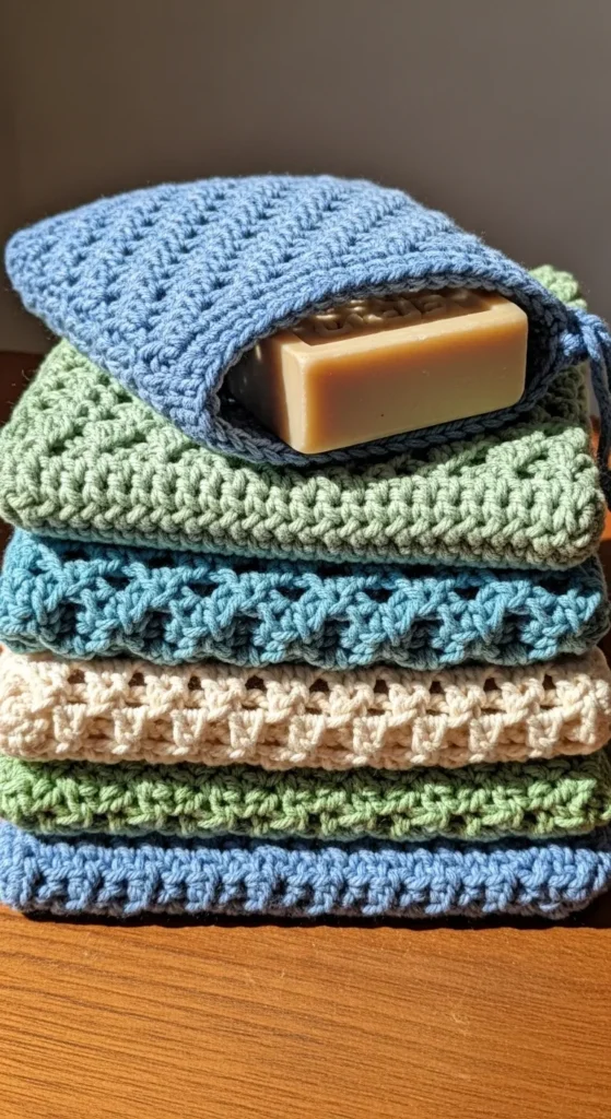 Crochet Soap Saver Bags