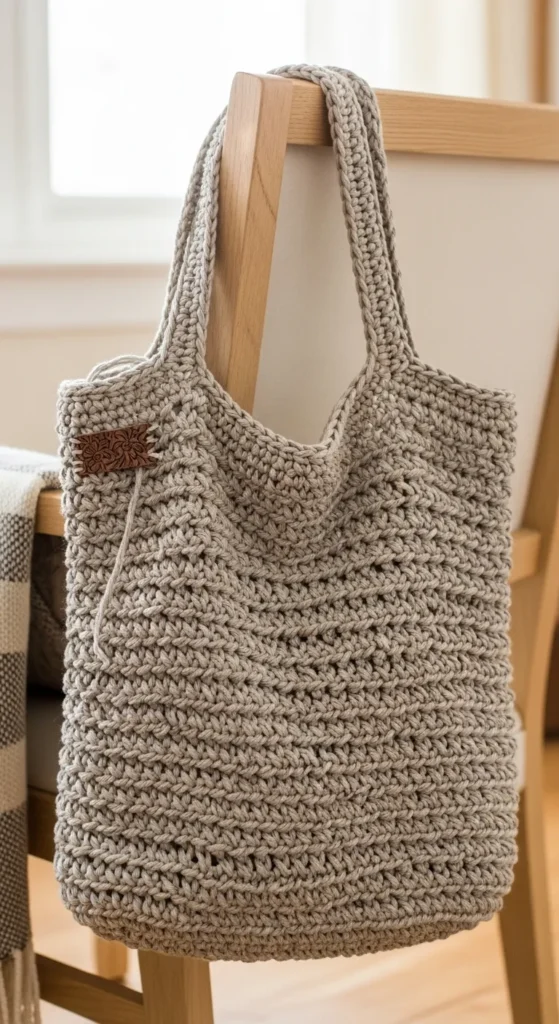Crochet Tote Bag