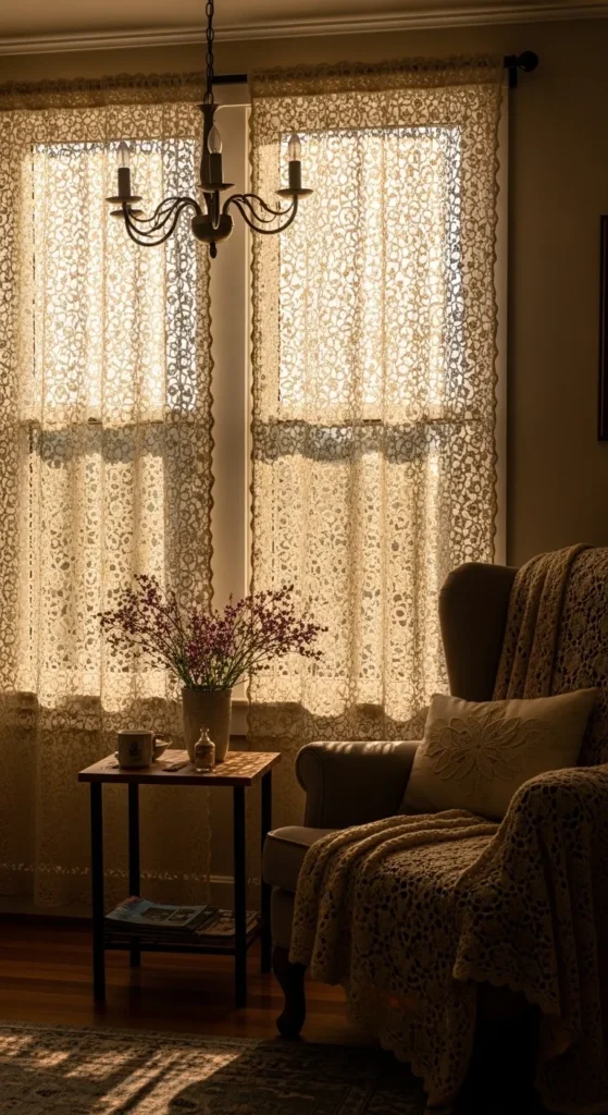 Crochet Window Curtains
