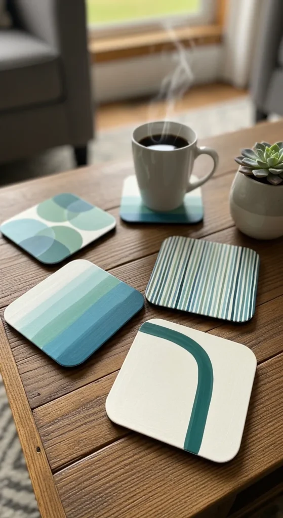 Custom Painted Coasters