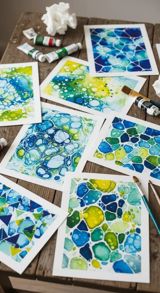DIY Abstract Art Prints