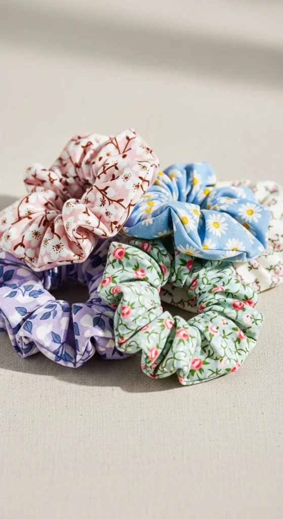 DIY Fabric Scrunchies