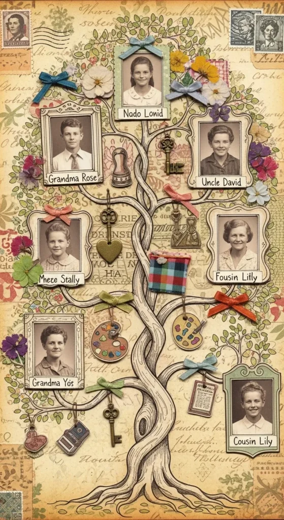 DIY Family Tree Page