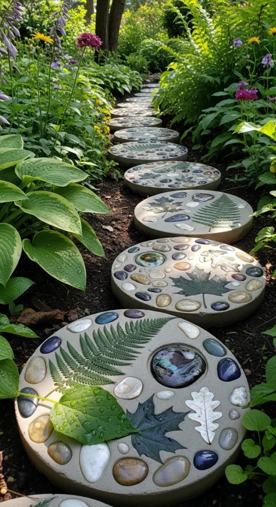 DIY Garden Stepping Stones