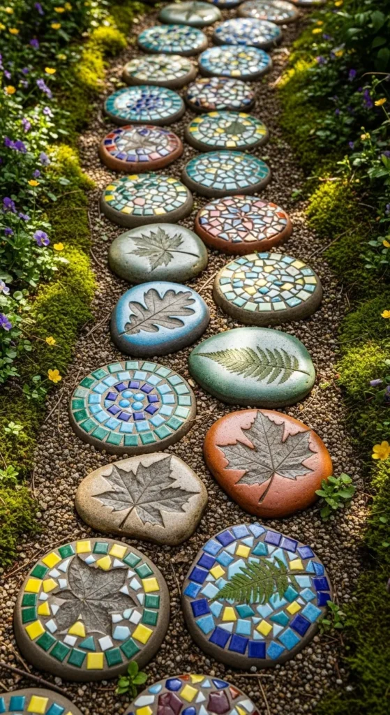 DIY Garden Stepping Stones