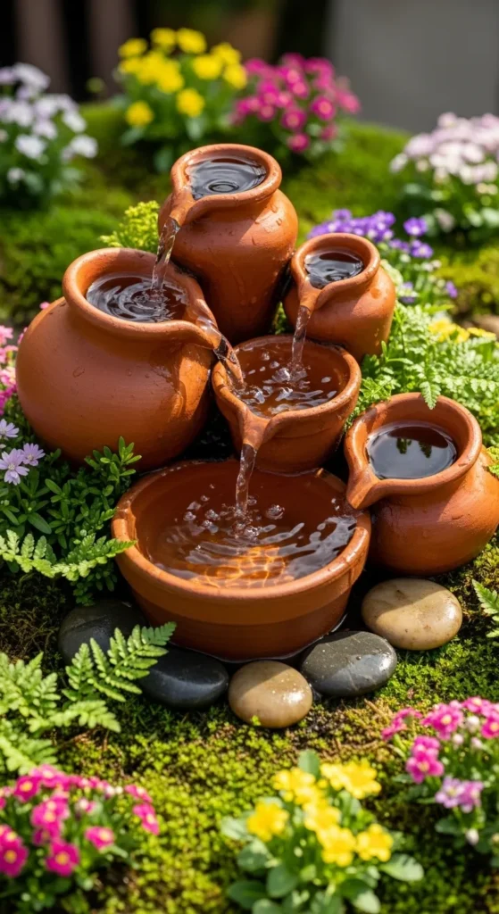 DIY Garden Water Feature