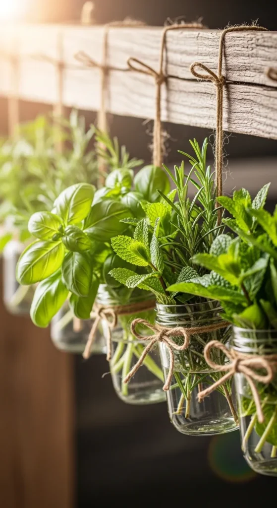 DIY Hanging Herb Garden