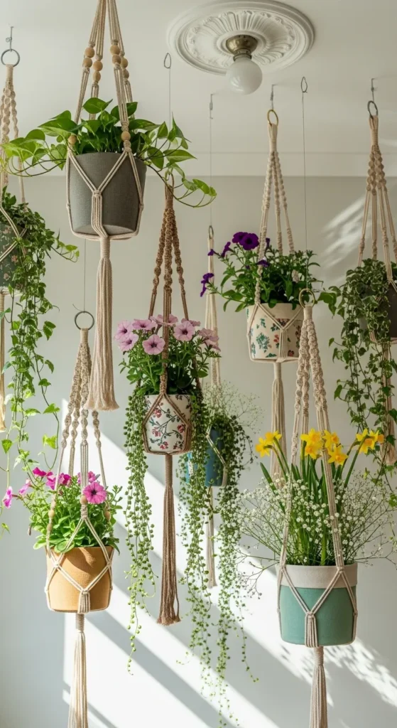 DIY Hanging Planters