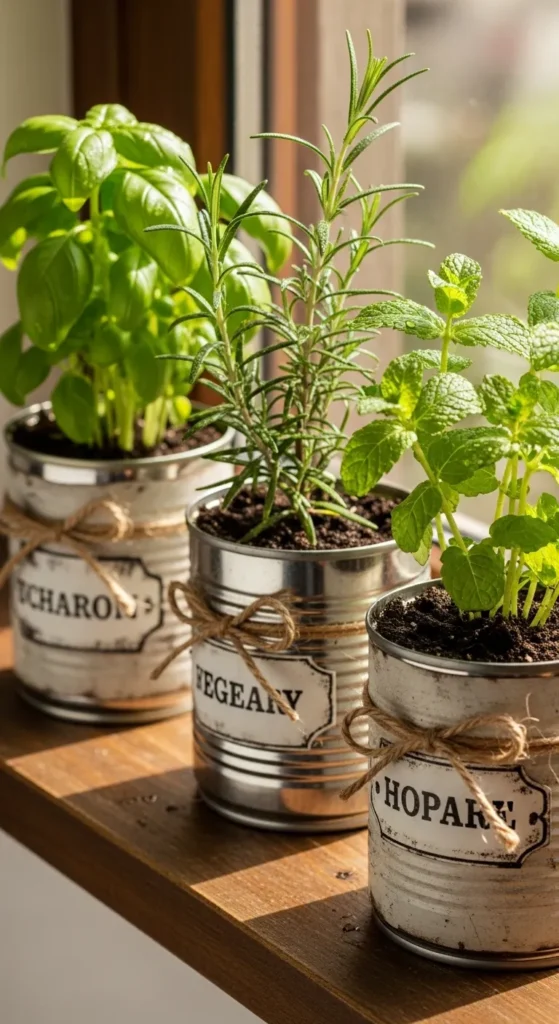 DIY Herb Pots