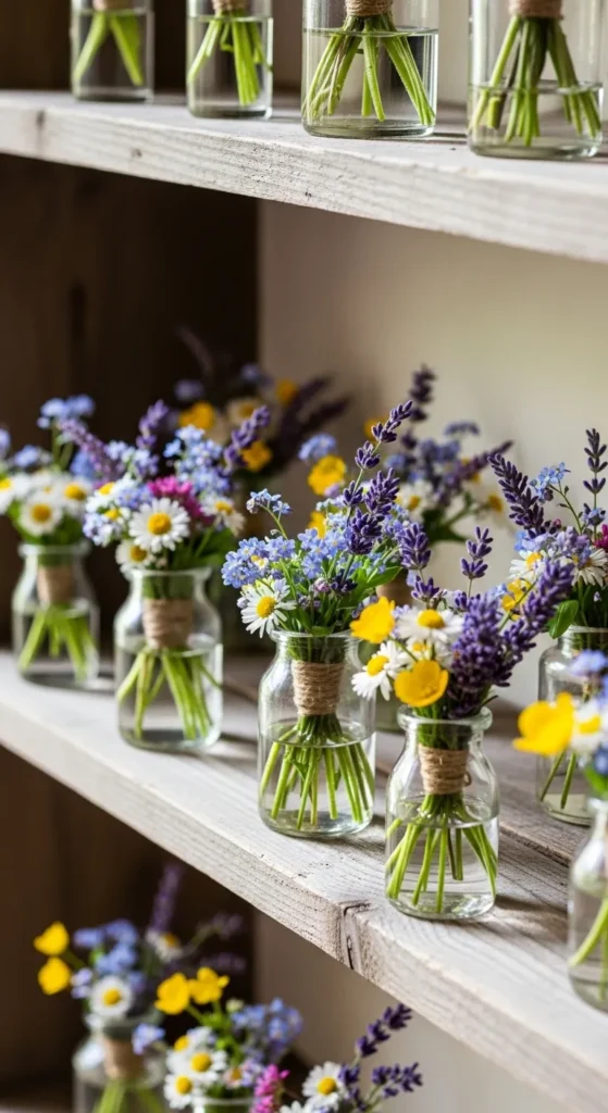DIY Mini Flower Bouquets