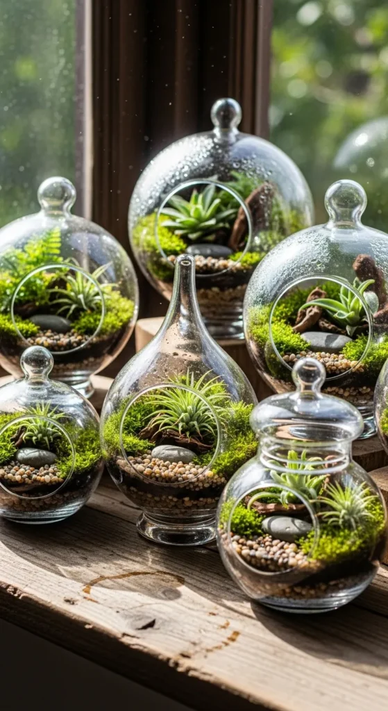 DIY Mini Terrariums