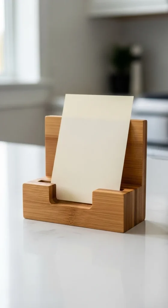 DIY Recipe Card Holder