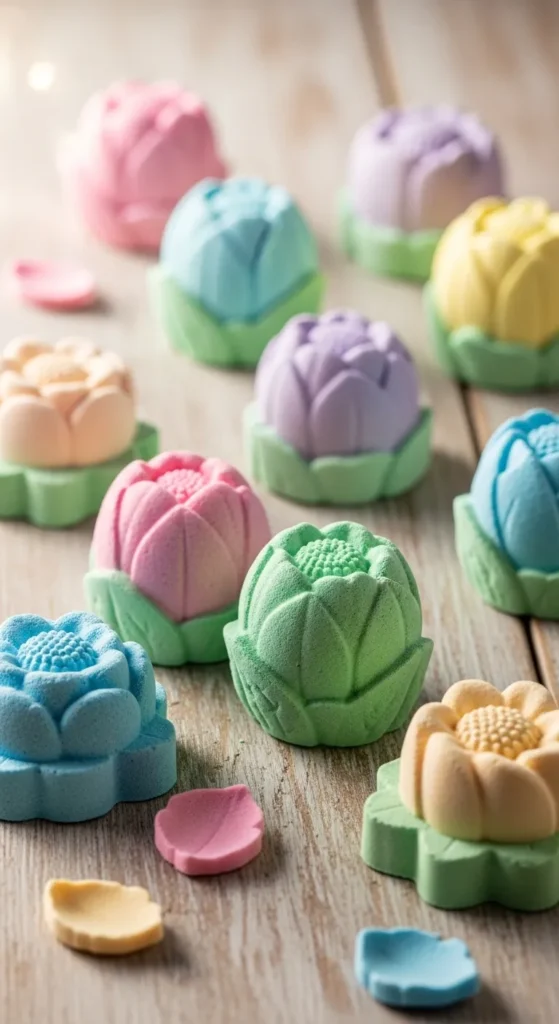 DIY Spring Bath Bombs