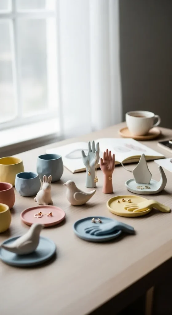 DIY Spring Clay Crafts