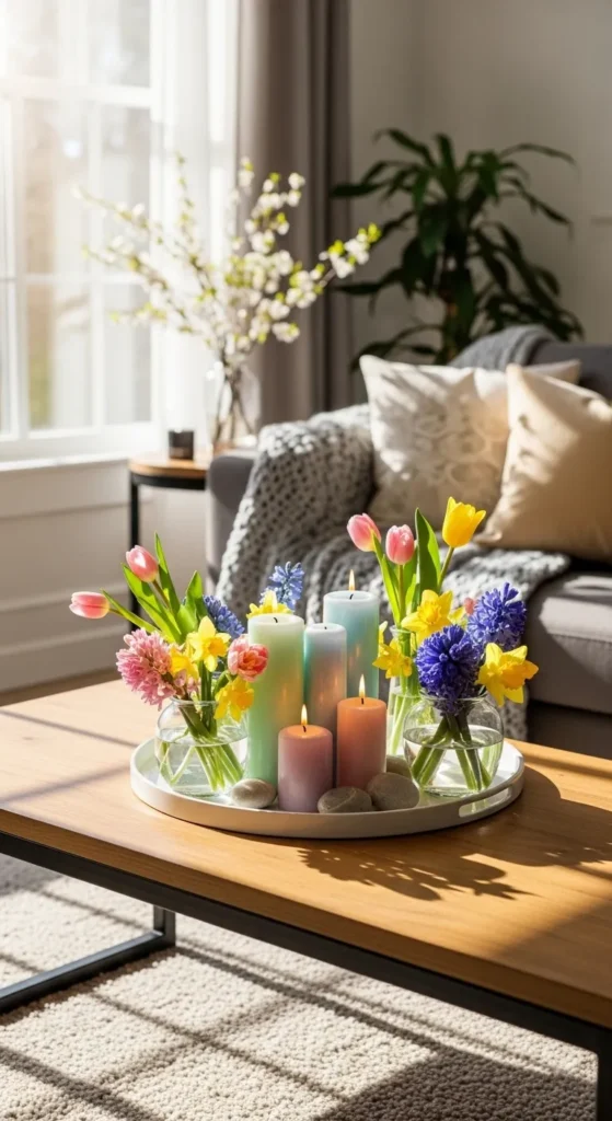 DIY Spring Decorative Trays