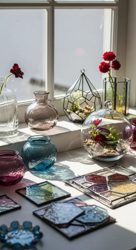 DIY Spring Glass Crafts