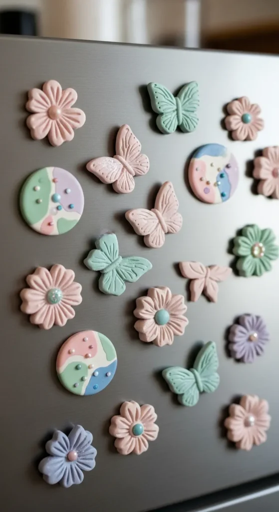DIY Spring Magnets