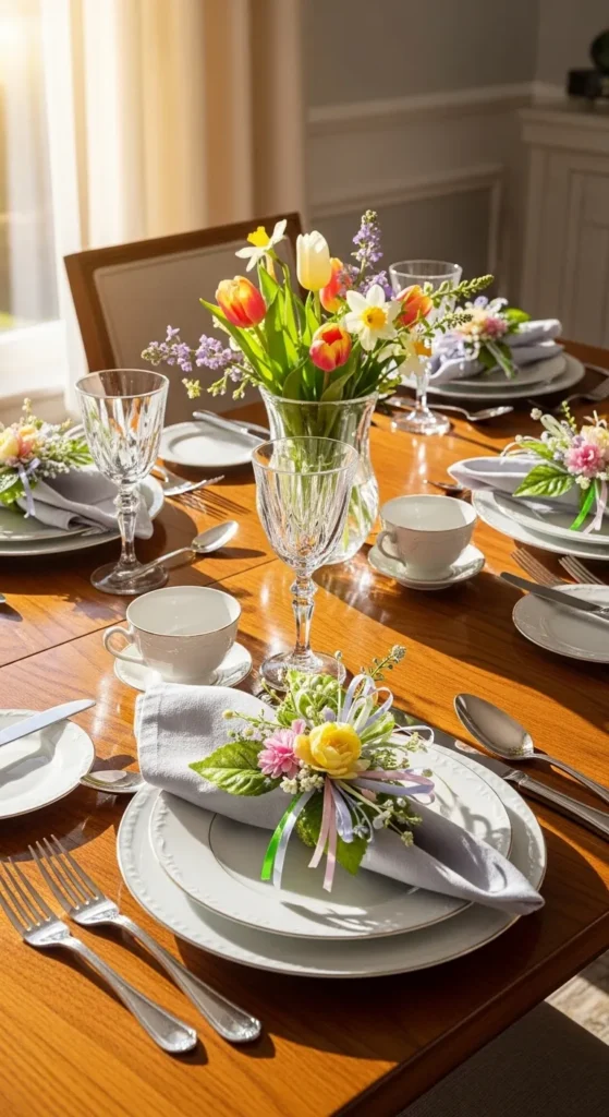 DIY Spring Napkin Rings