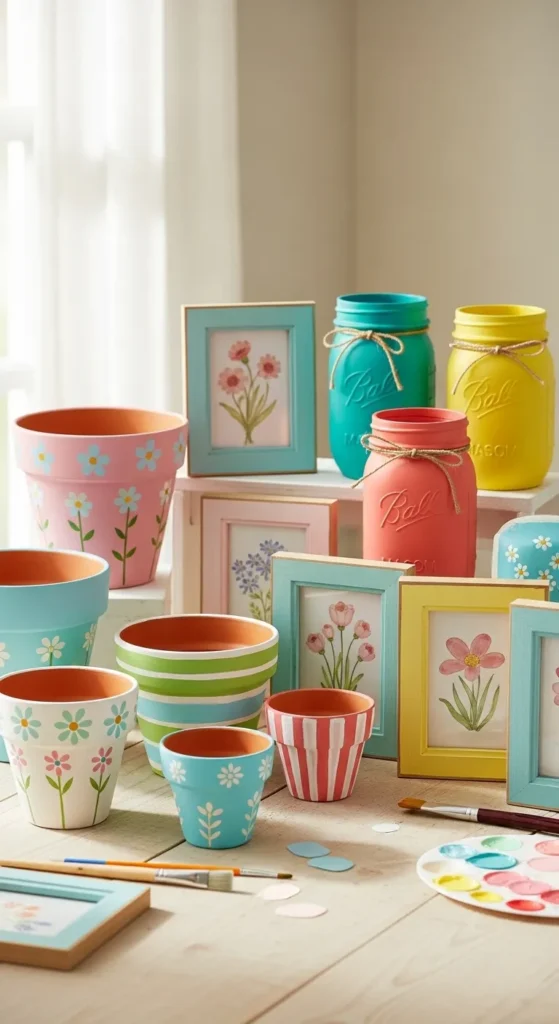 DIY Spring Painted Decor