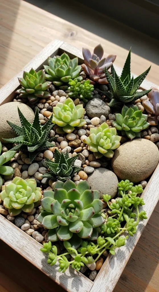 DIY Spring Succulent Garden