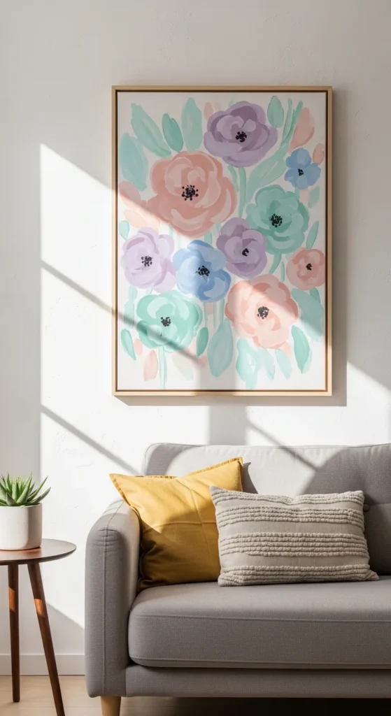 DIY Spring Wall Art