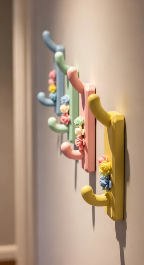  DIY Spring Wall Hooks