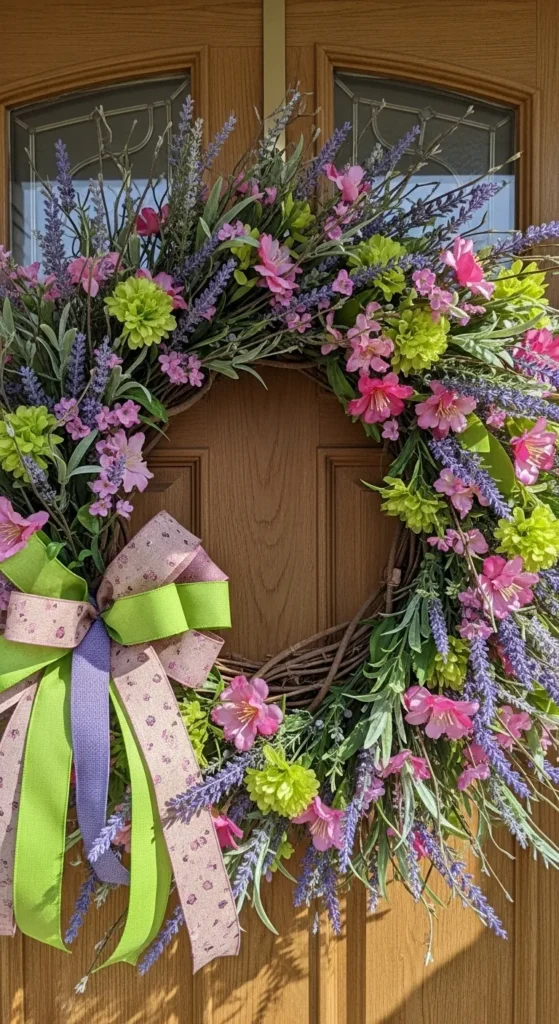 DIY Spring Wreath