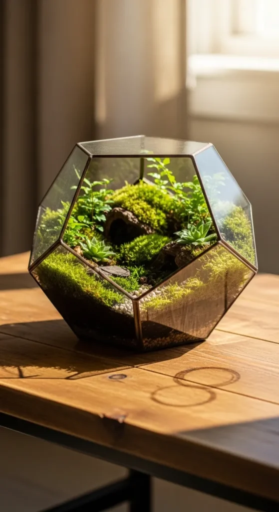 DIY Terrarium Centerpiece