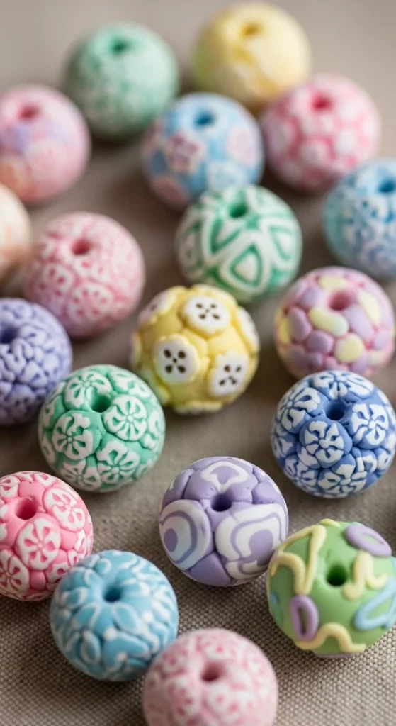 Decorative Clay Beads