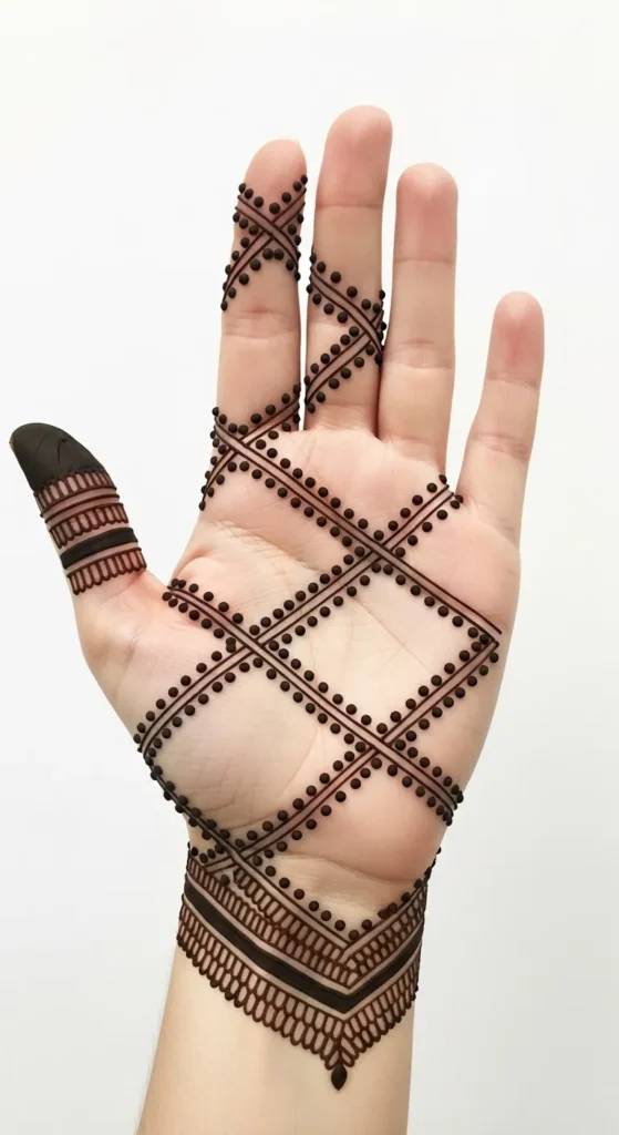 Diagonal Lines and Dots