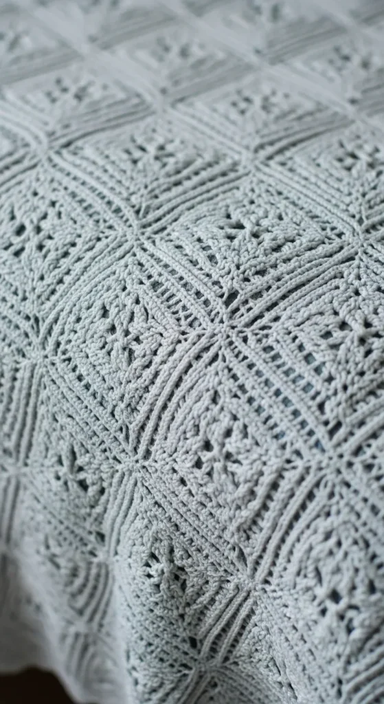 Diamond Lace Blanket