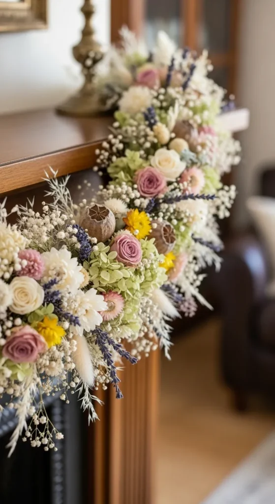 Dried Flower Garland