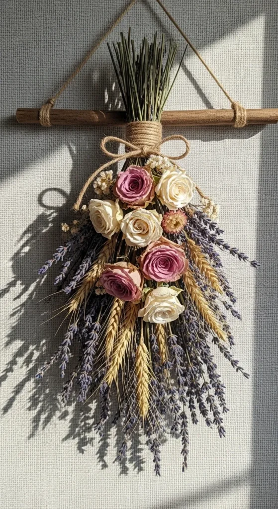  Dried Flower Wall Hanging