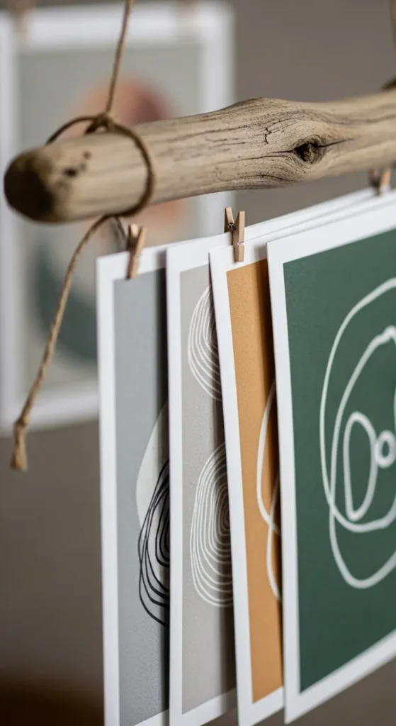 Driftwood Photo Hangers